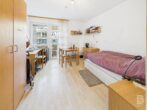 Attraktives Single-Apartment in begehrter Lage – ideal als Kapitalanlage - Wohn-Schlafzimmer