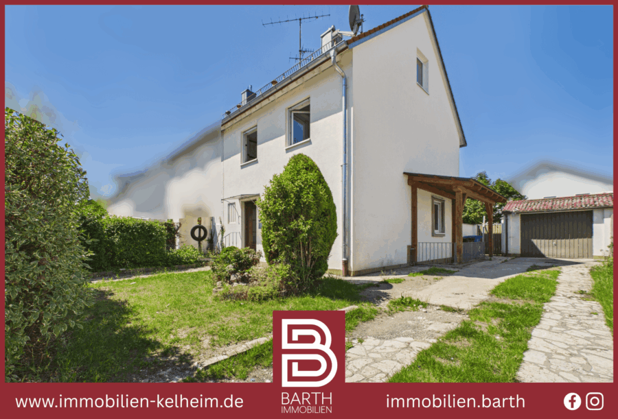 Doppelhaushälfte mit viel Potenzial in gefragter Wohnlage von Kelheim, 93309 Kelheim, Doppelhaushälfte