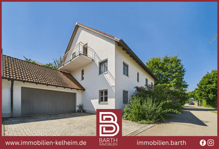 Vielseitiges Einfamilienhaus in ruhiger Hanglage und idyllischem Garten, 93309 Kelheim, Einfamilienhaus