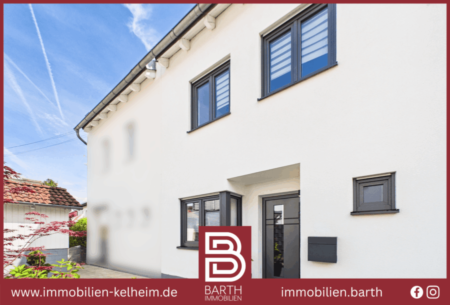 Modernisiertes Reihenmittelhaus mit kleinem Garten und zwei TG-Stellplätzen, 93309 Kelheim, Reihenmittelhaus