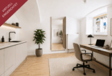 Kleine Gewerbeeinheit im denkmalgeschützten Altstadthaus - Raum 1_virtuell eingerichtet: Büro