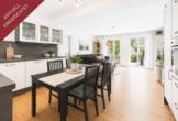 Moderne Erdgeschosswohnung mit Terrasse und Garten - Küche-Essbereich