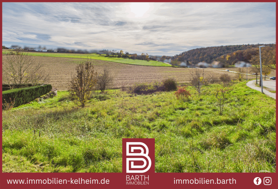 Baugrundstück in bevorzugter Lage von Ihrlerstein – Südausrichtung mit Weitblick, 93346 Ihrlerstein, Wohngrundstück