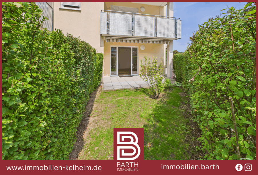 Lichtdurchflutete 3-Zimmer-Erdgeschoss-Wohnung in der Senioren-Residenz Kelheim, 93309 Kelheim, Erdgeschosswohnung