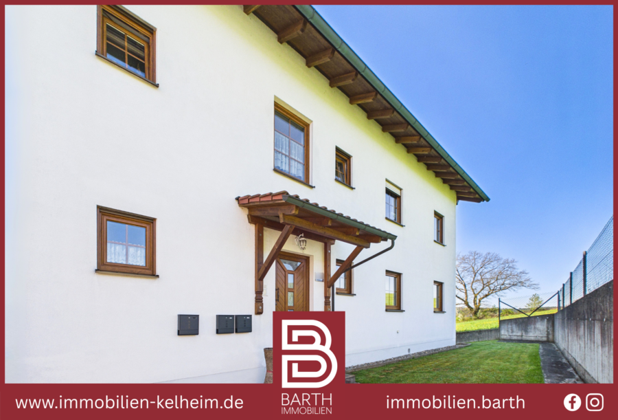 Großzügige 3-Zimmer-Wohnung mit Südbalkon und Kachelofen, 93309 Kelheim, Erdgeschosswohnung