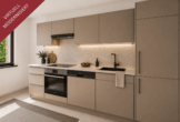 Helle 2-Zimmer-Wohnung mit Garage und herrlichem Weitblick - Küche_virtuell modernisiert