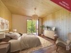 Hochwertige 2-Zimmer-Wohnung mit Panoramablick in einzigartiger Lage! - Schlafzimmer virtuell eingerichtet