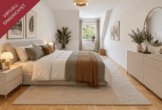 2-Zimmer-Wohnung in zentraler Altstadtlage mit Balkon und Tiefgaragenstellplatz - Schlafzimmer_virtuell eingerichtet