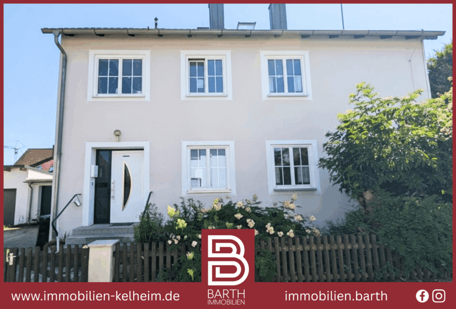 Solides 3-Familienhaus mit Garten, Doppelgarage und Entwicklungspotenzial in ruhiger Lage, 93326 Abensberg, Mehrfamilienhaus