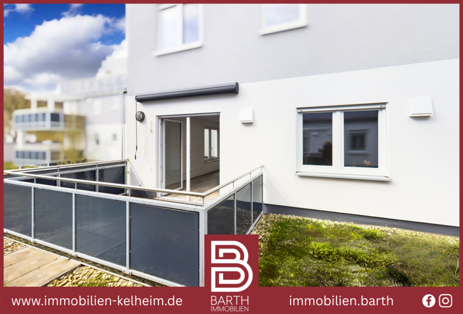 Lichtdurchflutete 2-Zimmer-Wohnung mit Donaublick und großem Balkon, 93309 Kelheim, Etagenwohnung