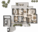 Großzügiger Bungalow in ruhiger Lage und traumhaften Garten - Erdgeschoss