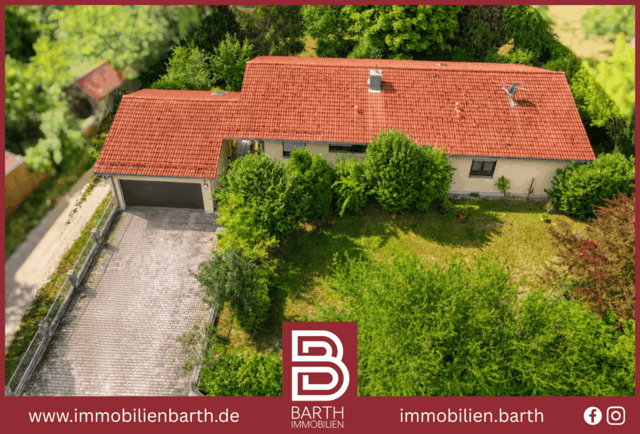 Großzügiger Bungalow in ruhiger Lage und traumhaften Garten, 93161 Sinzing, Bungalow