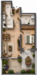 Hochwertige 2-Zimmer-Wohnung mit Südterrasse, Einbauküche und hochwertiger Ausstattung - Grundriss