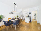 Hochwertige 2-Zimmer-Wohnung mit Südterrasse, Einbauküche und hochwertiger Ausstattung - Essbereich