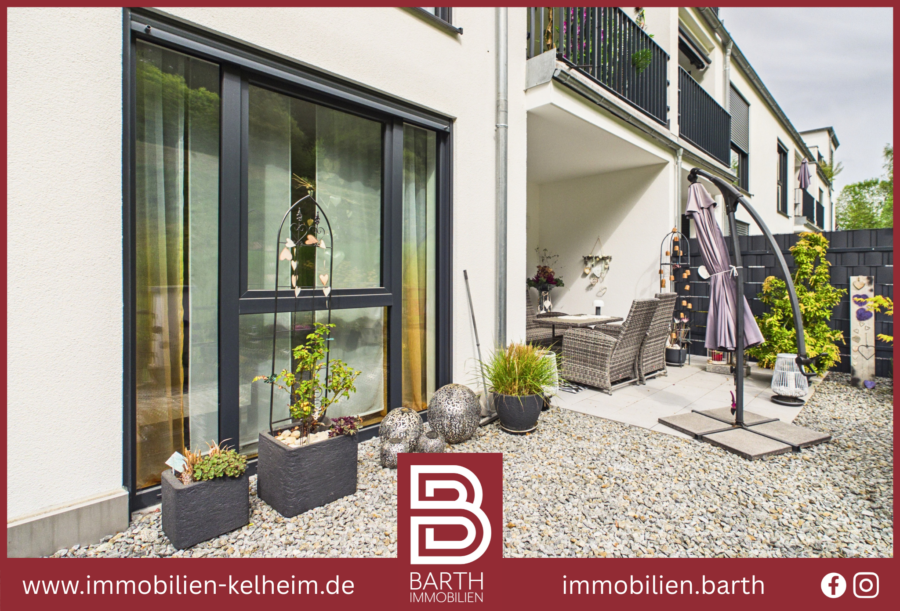 Hochwertige 2-Zimmer-Wohnung mit Südterrasse, Einbauküche und hochwertiger Ausstattung, 93309 Kelheim, Etagenwohnung